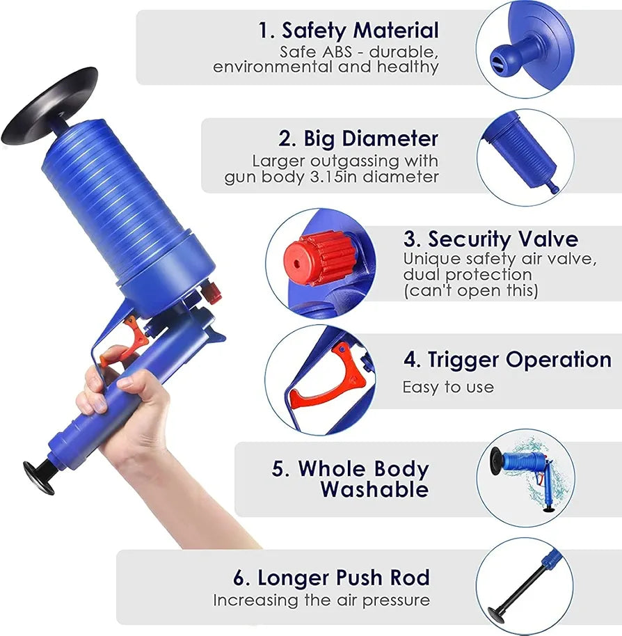 Desatascador inodoros para baños