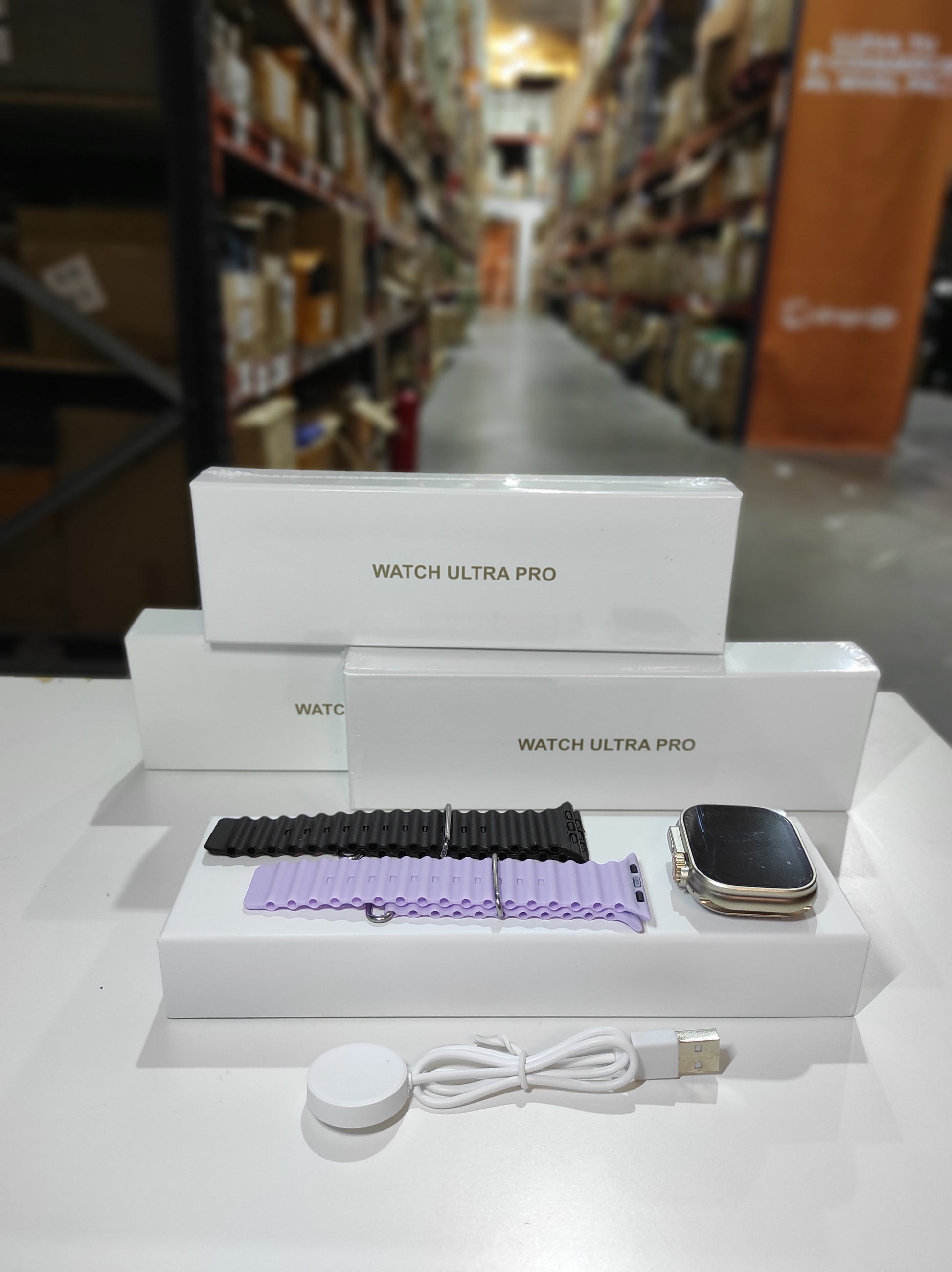 Smartwatch Ultra Pro con 2 correas ( morado + negro ) - additional image 10